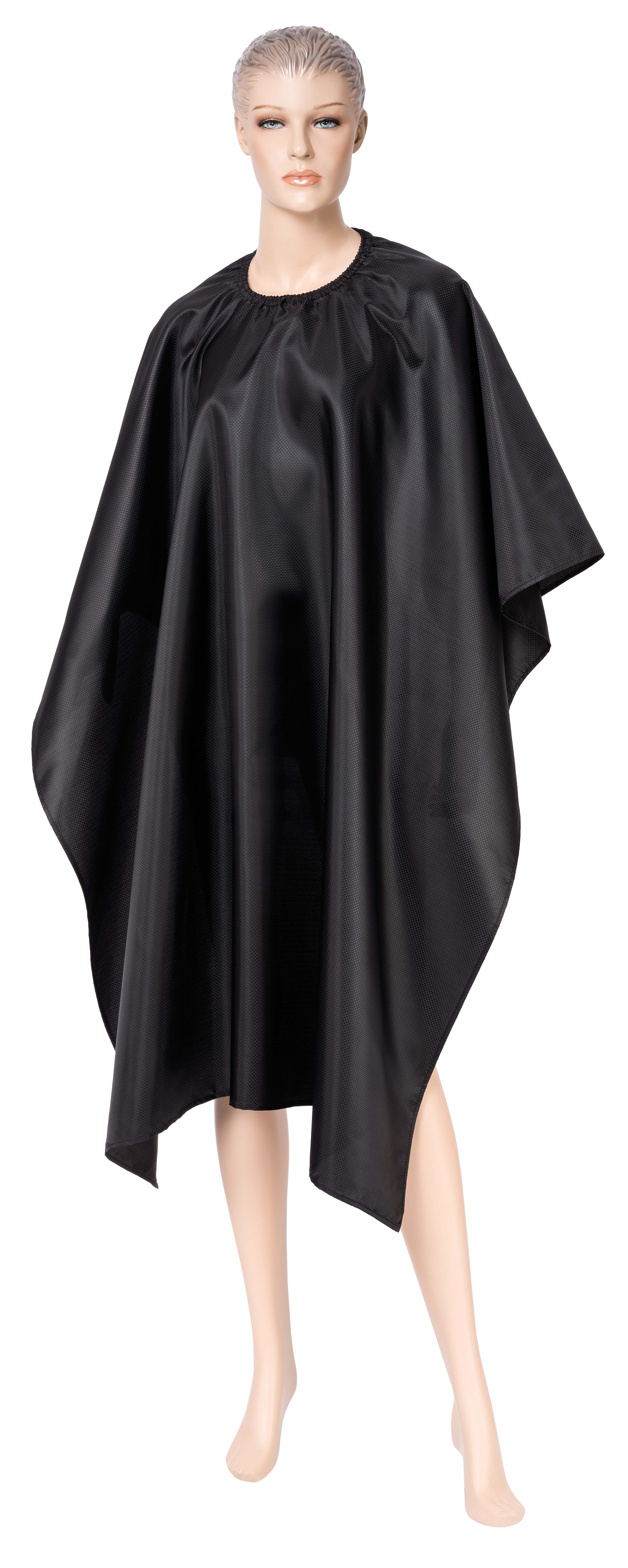 Frisierumhang Dots Polyester Schwarz Polyester Friseur