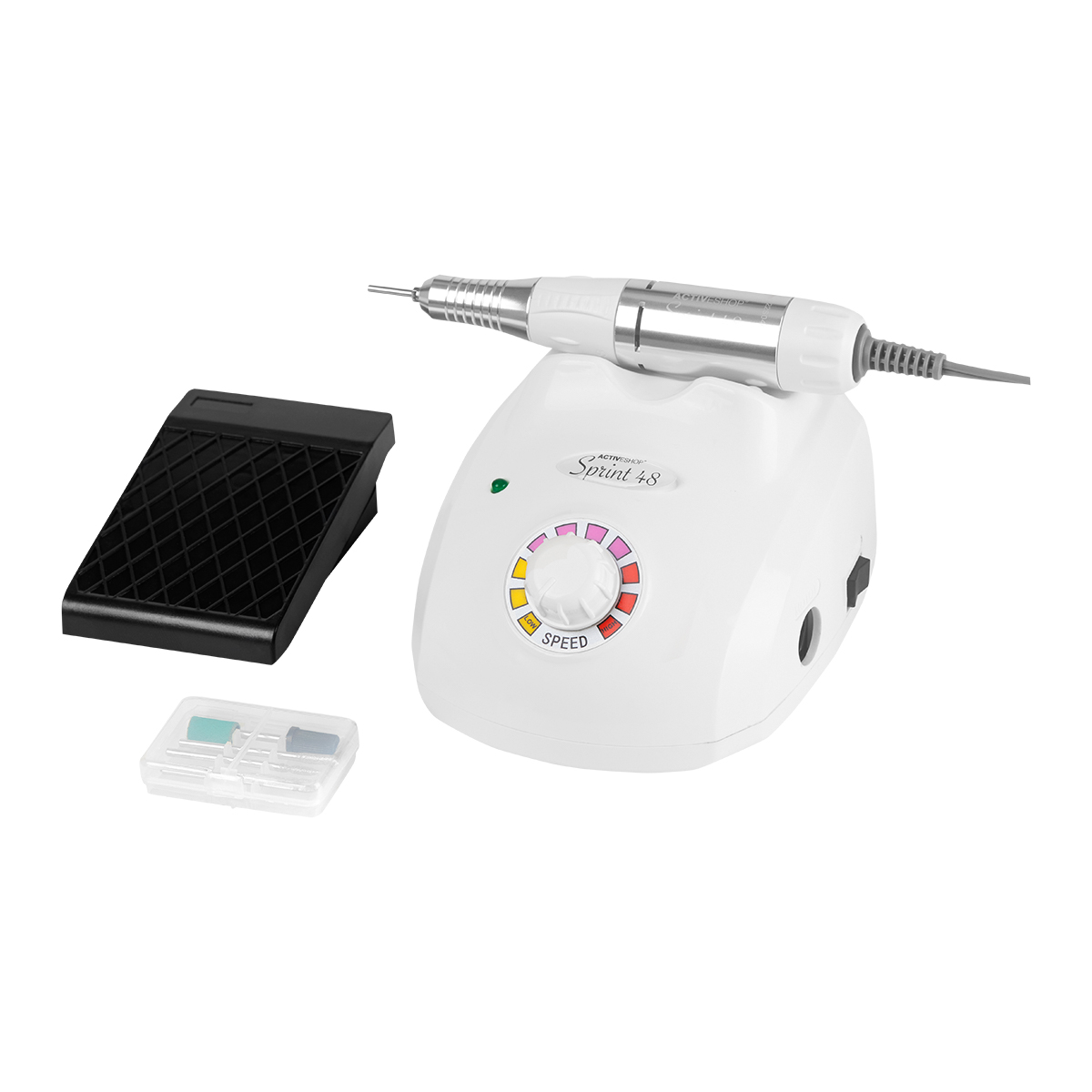NAGELFRÄSER SPRINT 48 WEISS - Professioneller Fräser für Nageldesign & Pediküre