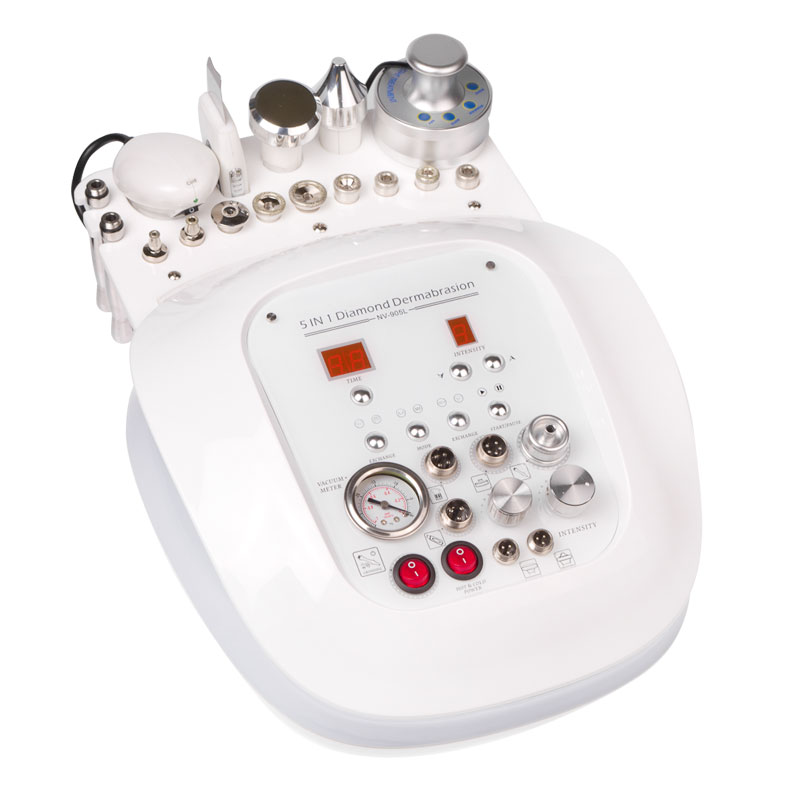 Profi Dermabrasion 5in1 Gerät - Diamant Mikrodermabrasion Komplettgerät