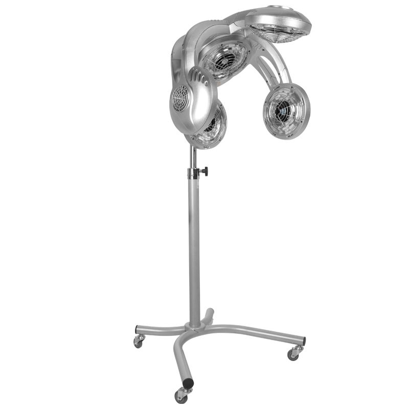 Gabbiano Infrarothaube Trockenhaube GL-505S Silber Stativ