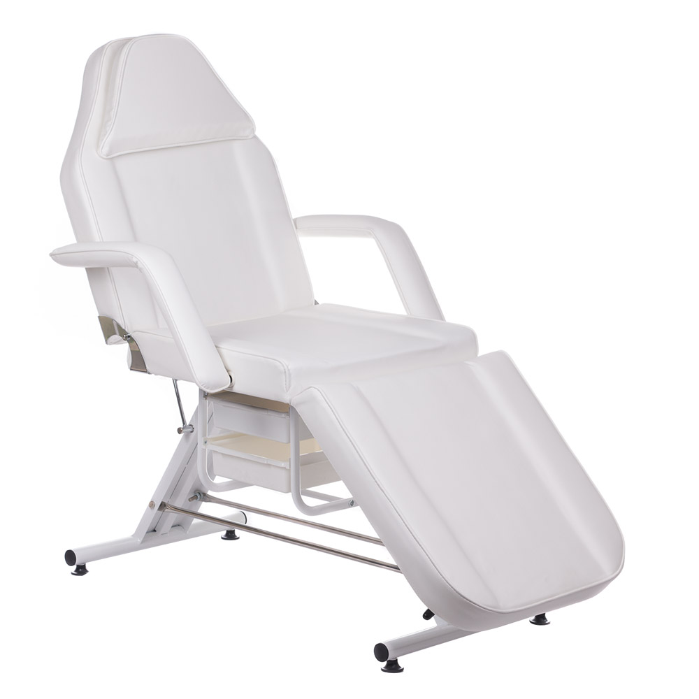 Professional Comfort Standard-Kosmetikliege Weiß mit Schubladen