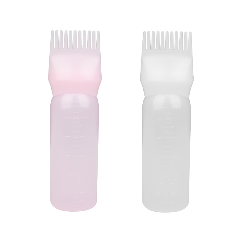 Auftrageflasche mit Kamm für Haarfärbemittel – Farbenmix