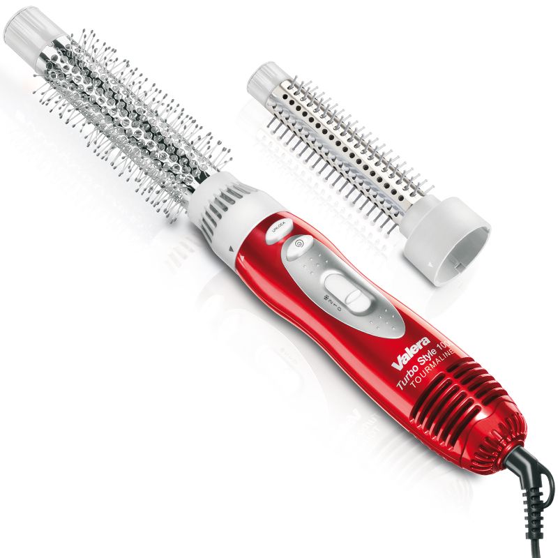 Valera Warmluft-Styler 1000W Tourmaline Ionisierung – 3 Aufsätze