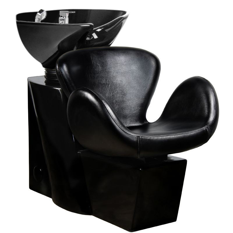 Gabbiano Friseur-Waschbecken Amsterdam Schwarz – Profi-Salon