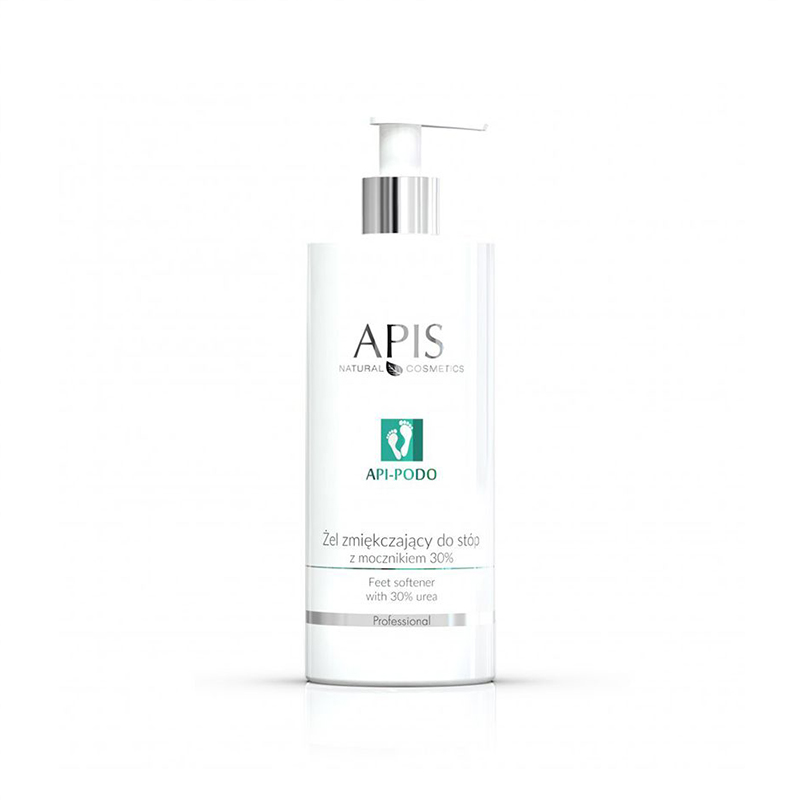 Apis Api-Podo Fußweichmachergel mit 30% Harnstoff - 500ml Intensivpflege für rissige Fersen