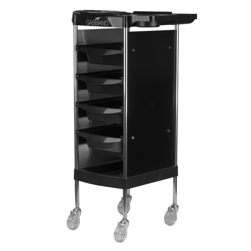 Gabbiano Friseurwagen FX11-B Schwarz - Profi Friseurbedarf