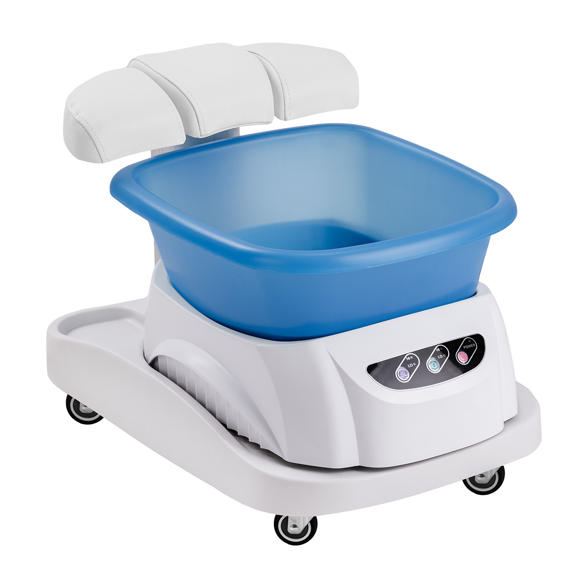 Azzurro Duschwanne mit Massagegerät weiß – Pediküre-Set