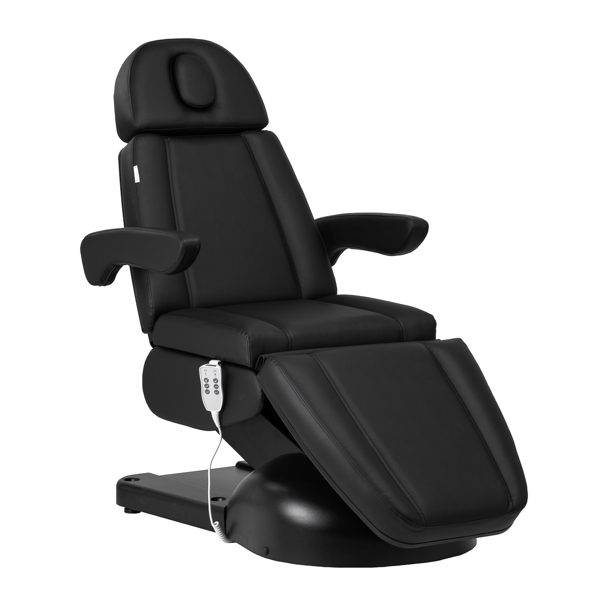 AZZURRO Lux Kosmetikliege 3-teilig Schwarz – Premium Behandlungsliege für Friseur & Kosmetik