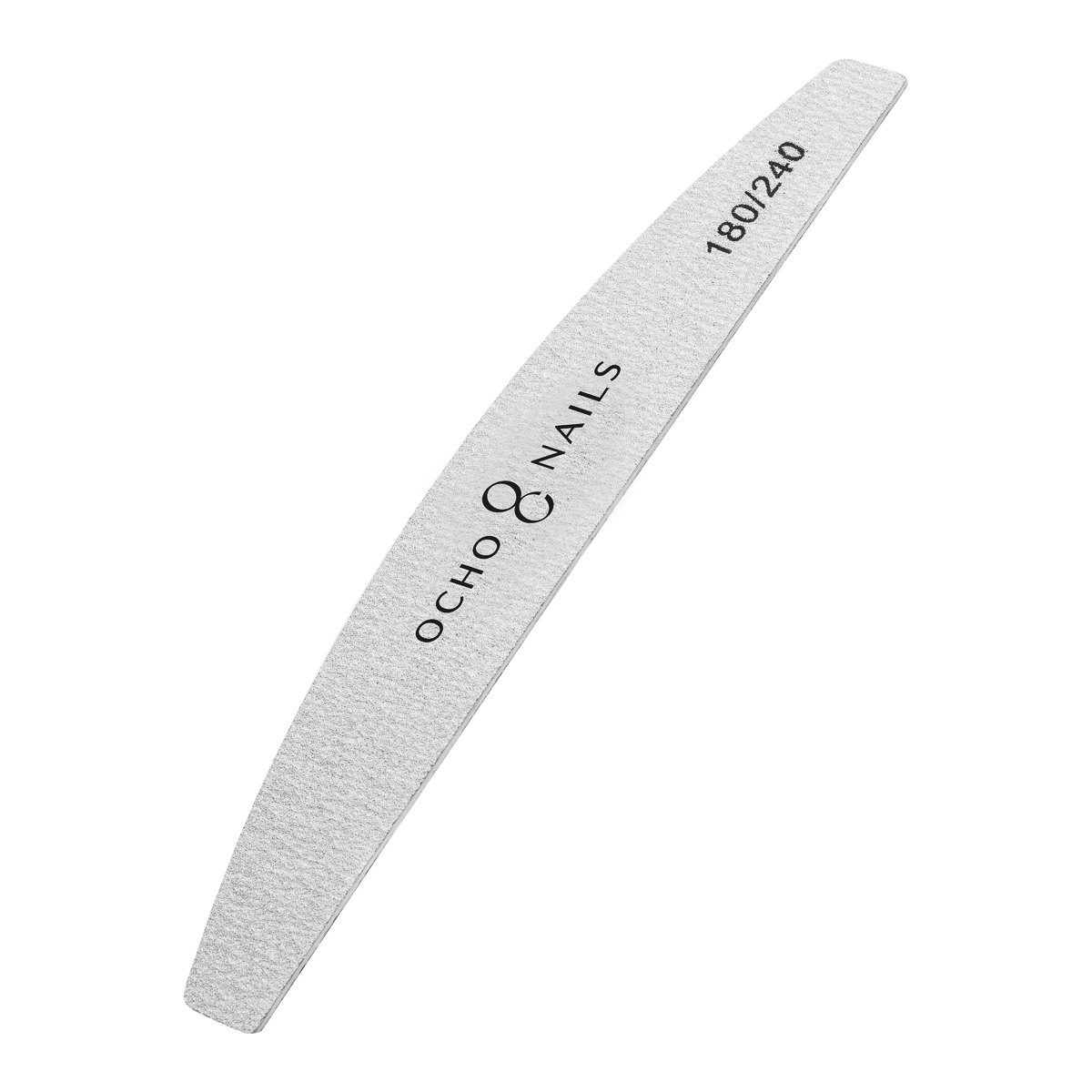 Ocho Nails Nagelfeile Halbmond 180/240 – 10er Pack