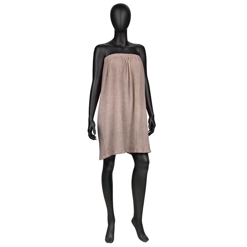 Kosmetikumhang Frottee Beige – Klettverschluss 70x150cm