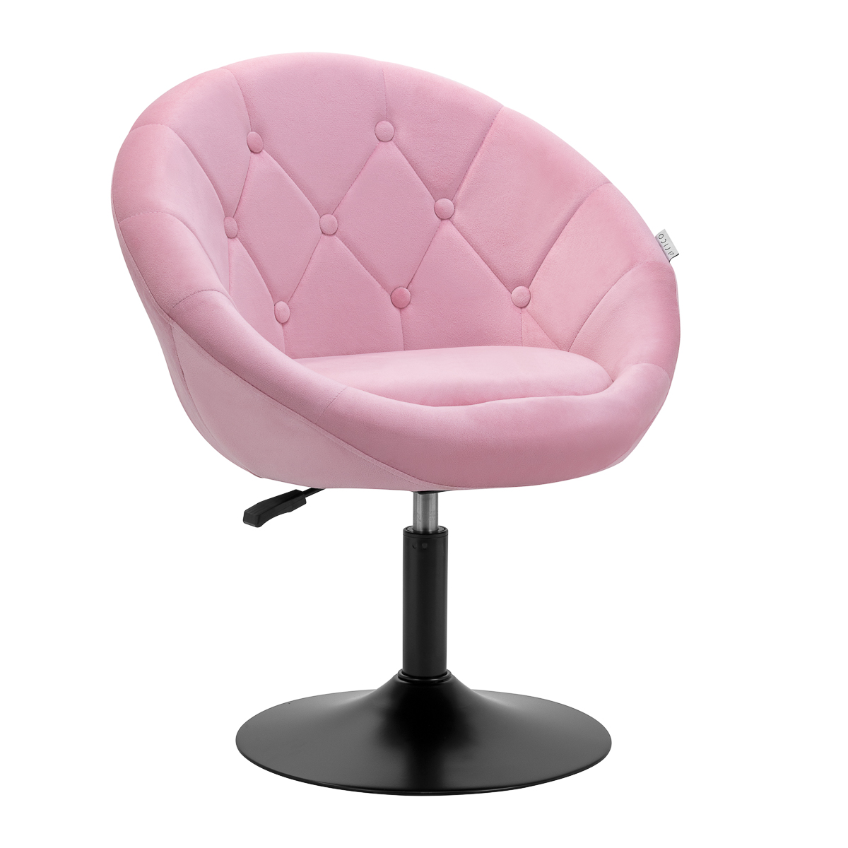 4RICO Drehstuhl Rosa – Friseursalon Wartezimmer Sessel