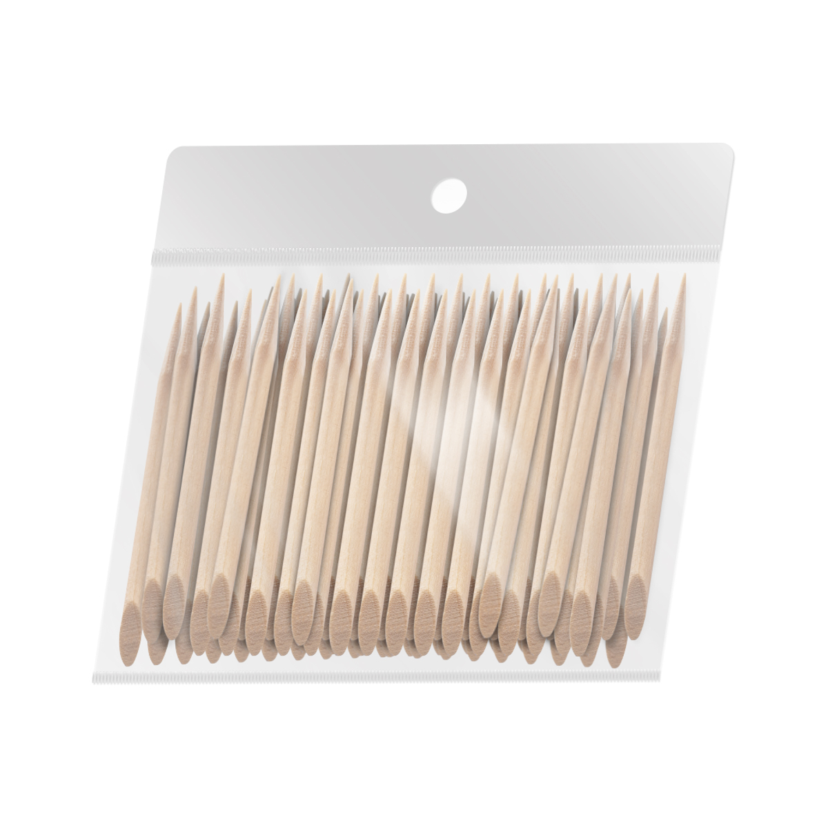 100er Holzstäbchen Maniküre 6,5cm – Nagelhaut Pusher