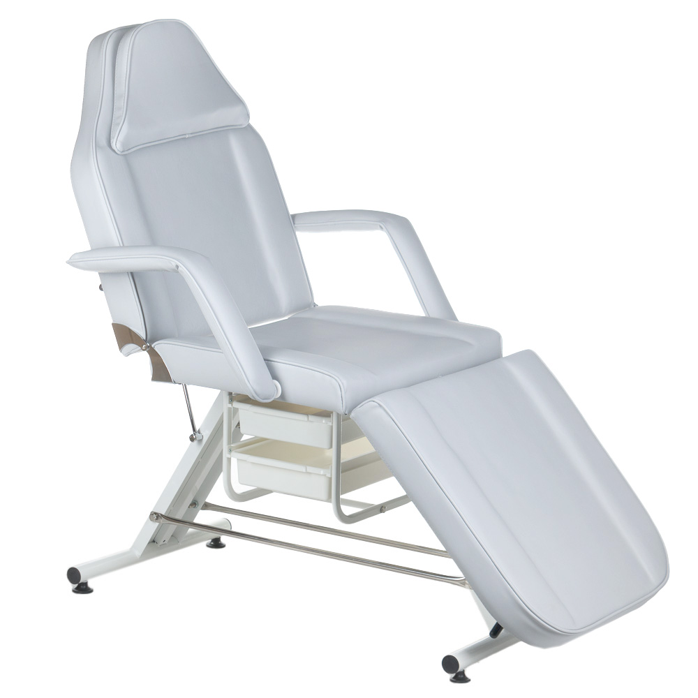 Graue Standard Kosmetikliege mit Schubladen - ProComfort Elite
