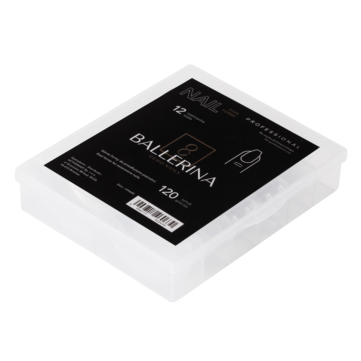 OCHO NAILS Ballerina Nagelformen 120er Set