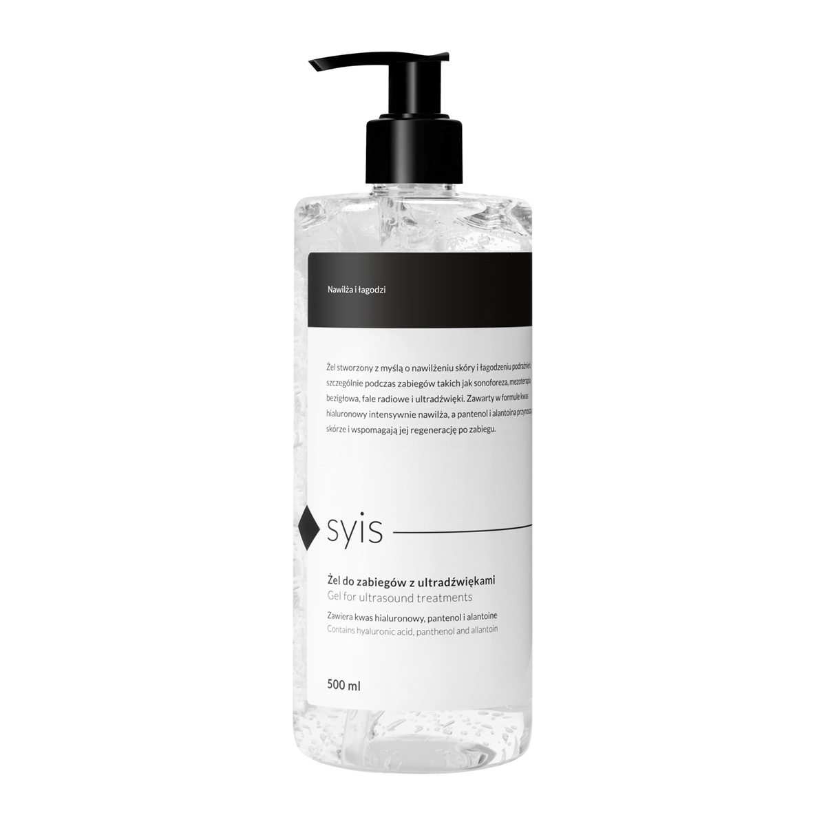 SYIS Ultraschall-Behandlungsgel mit Hyaluronsäure 500ml
