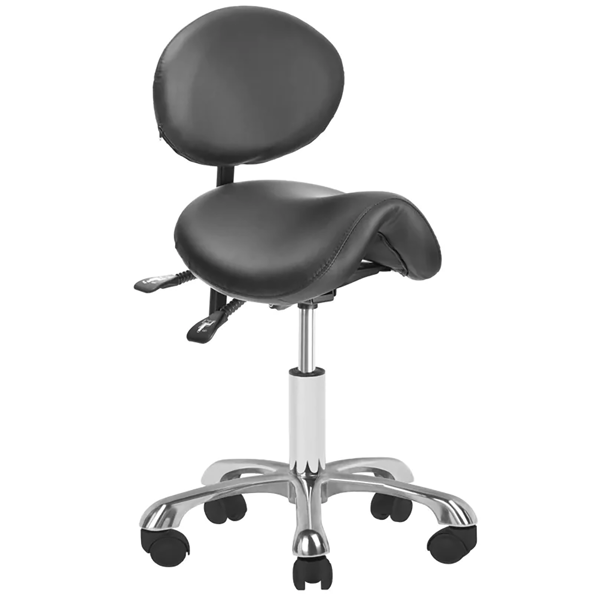 Giovanni Kosmetikhocker 1025 schwarz – Professioneller Friseurstuhl für Salon & Zuhause