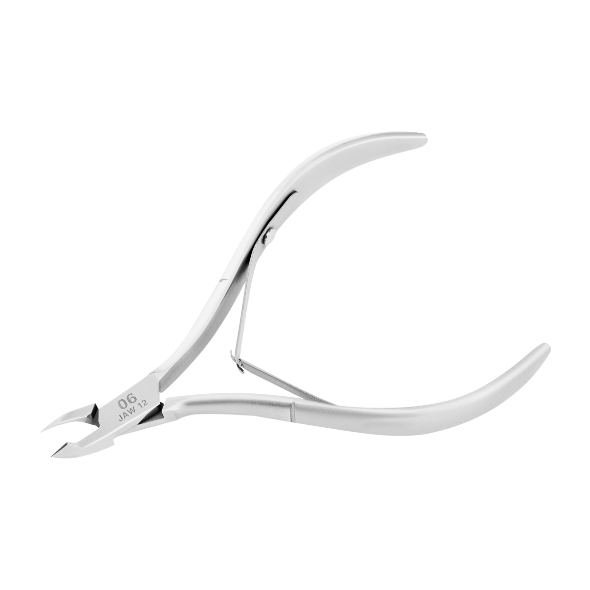 Edelstahl Kosmetikzange Jaw 12 Ocho Pro grau
