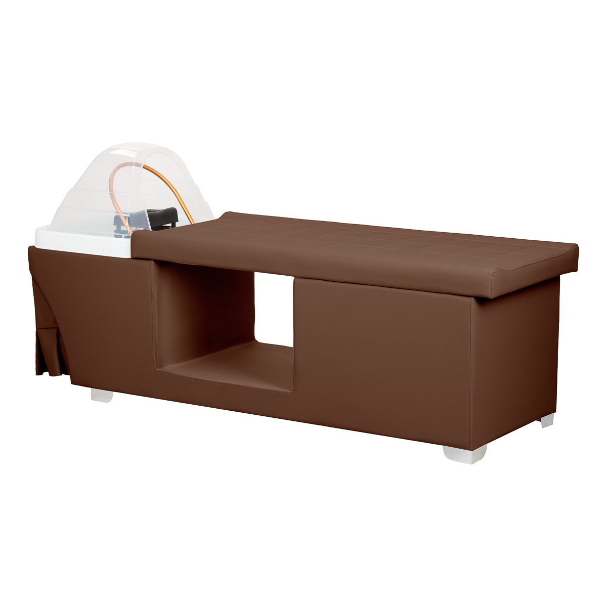 Gabbiano Friseurwaschbecken Liege Head Spa Malediven Braun