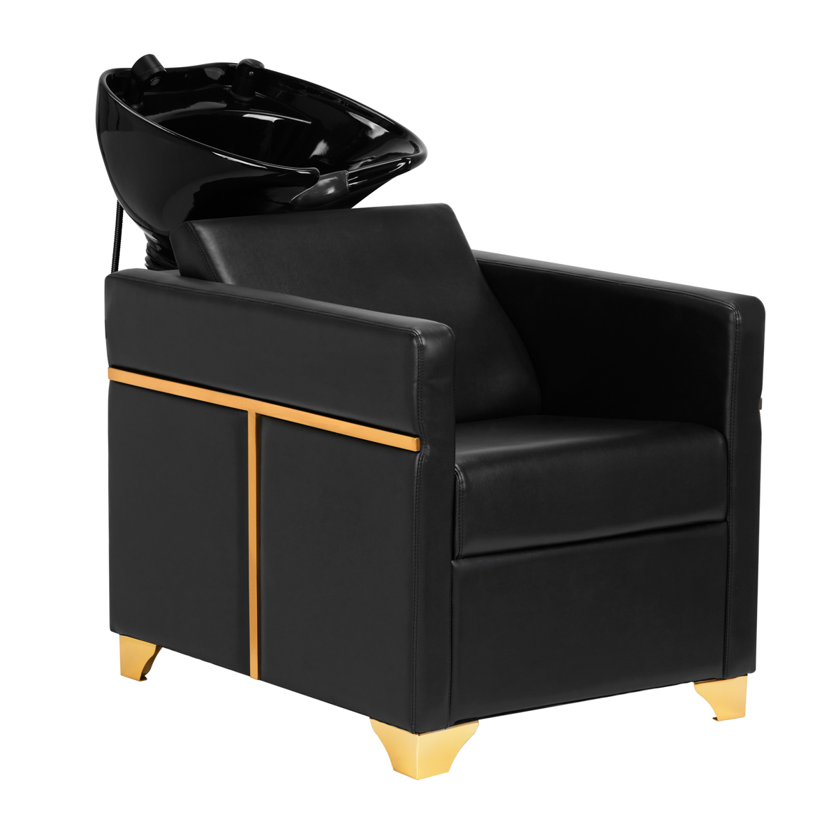 Gabbiano Friseurwaschanlage Toledo schwarz – Professionell