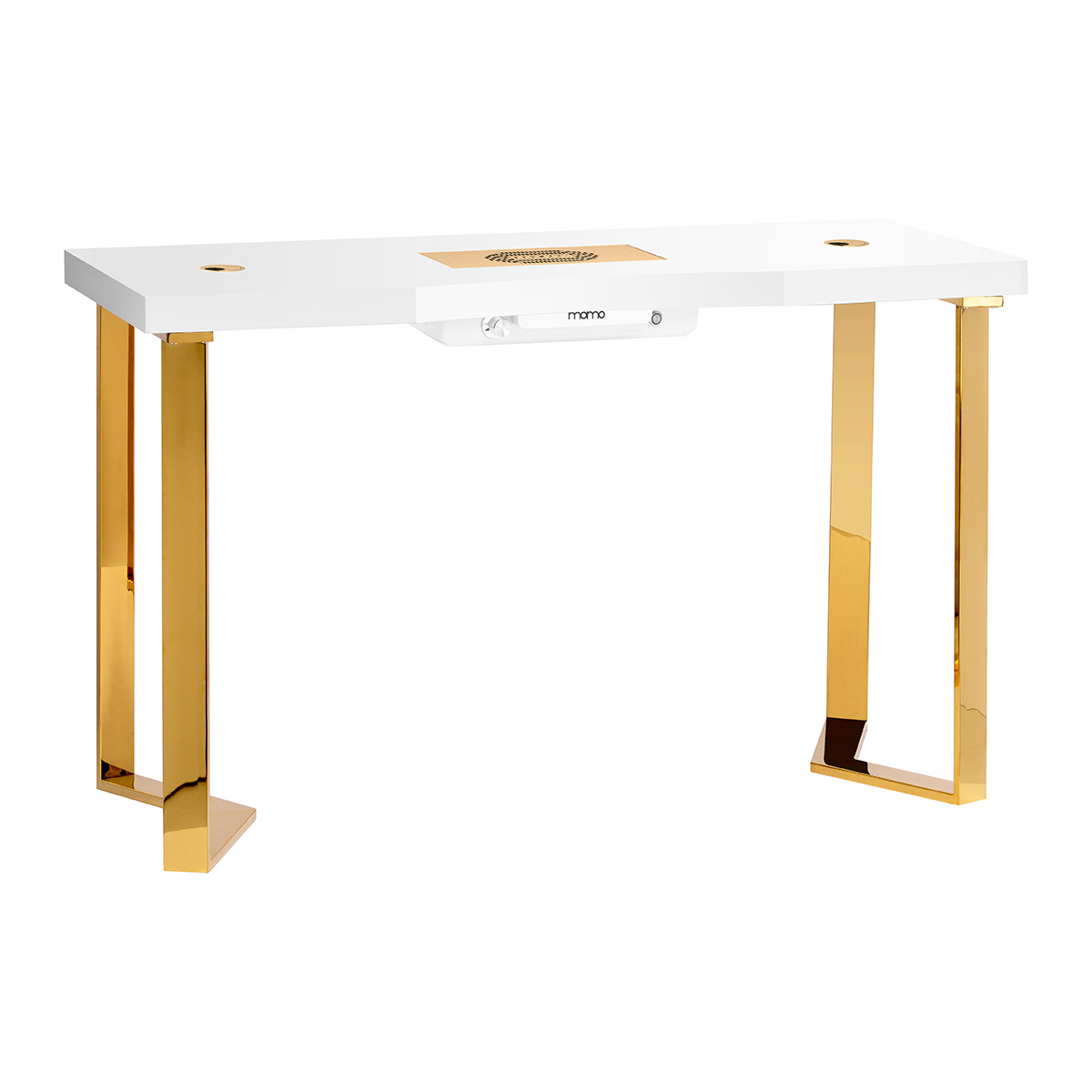 Momo 05-GL Kosmetiktisch mit Absorber Gold - Staubabscheider