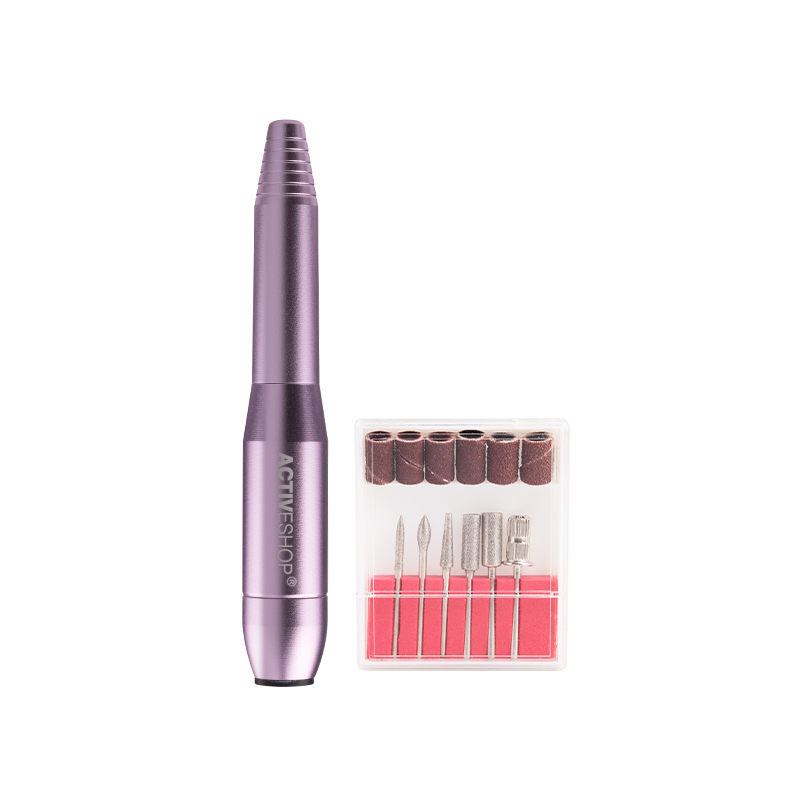 MINI PRO203 Rosa Nagelfräser – Professioneller Elektroschleiffer für perfekte Nailart