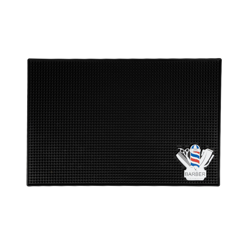 Barbiermatte groß 44,5x30cm – Antirutsch Schutzmatte