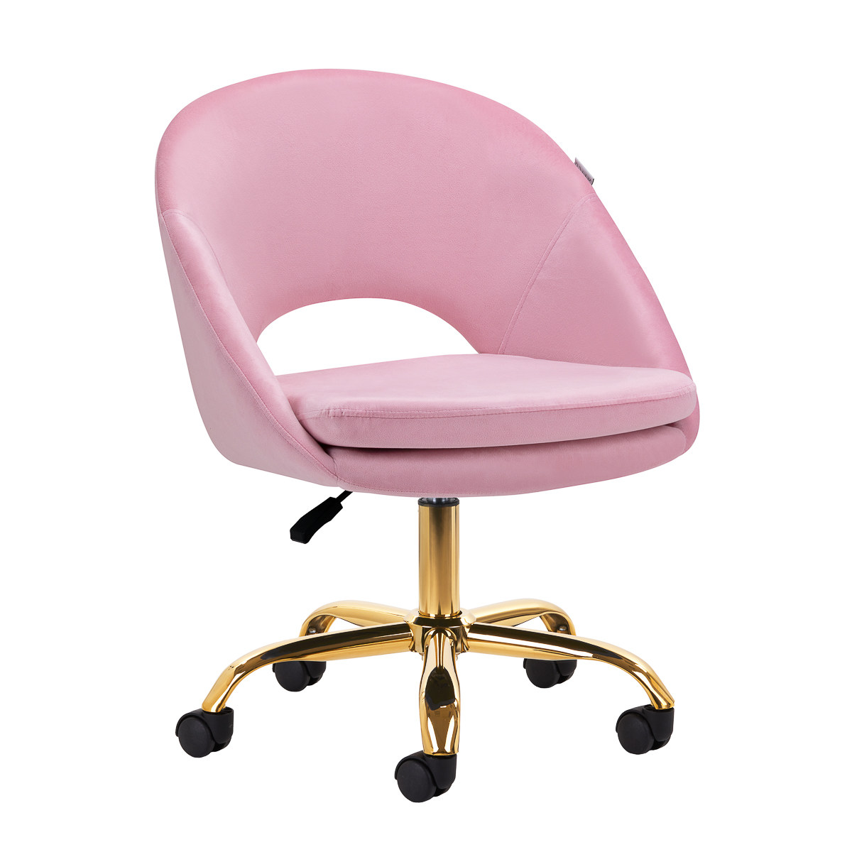4RICO Drehstuhl Rosa Friseursalon Wartebereich Stuhl