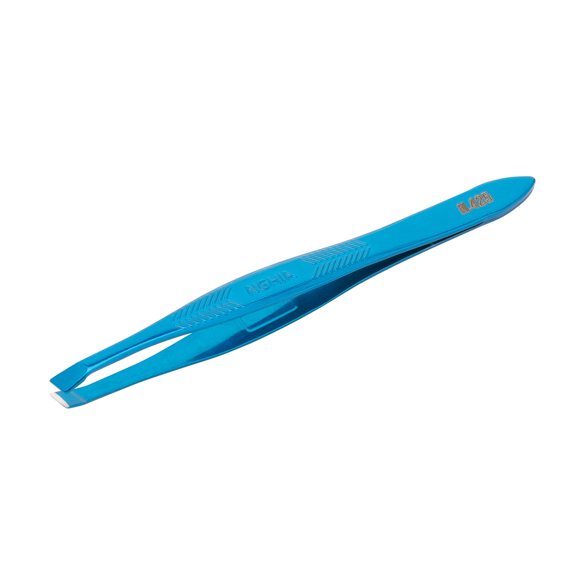 Nghia Export Pinzette N-425 blau – Präzisionswerkzeug