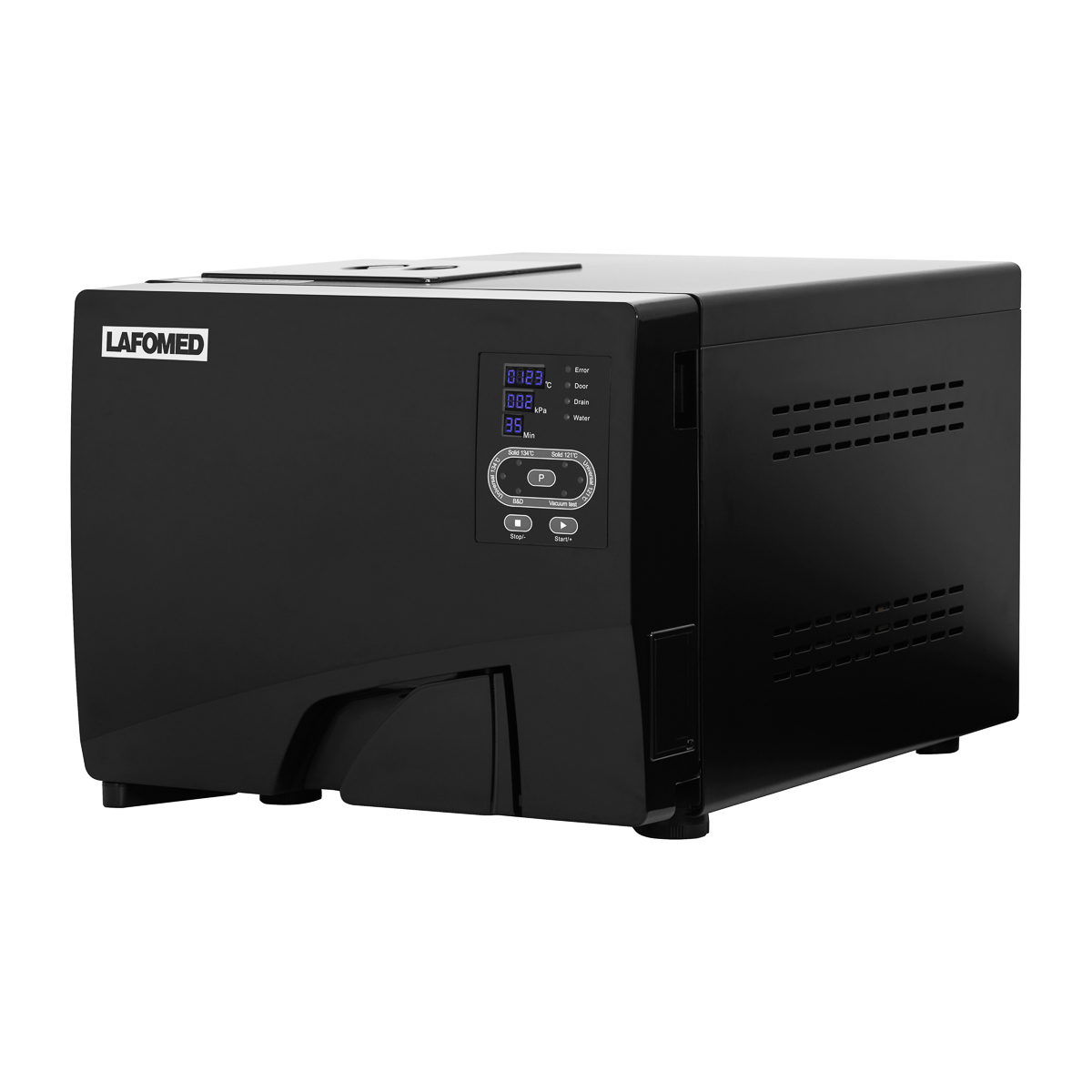 Lafomed Autoklav Standard Line 12L Klasse B Schwarz mit Drucker