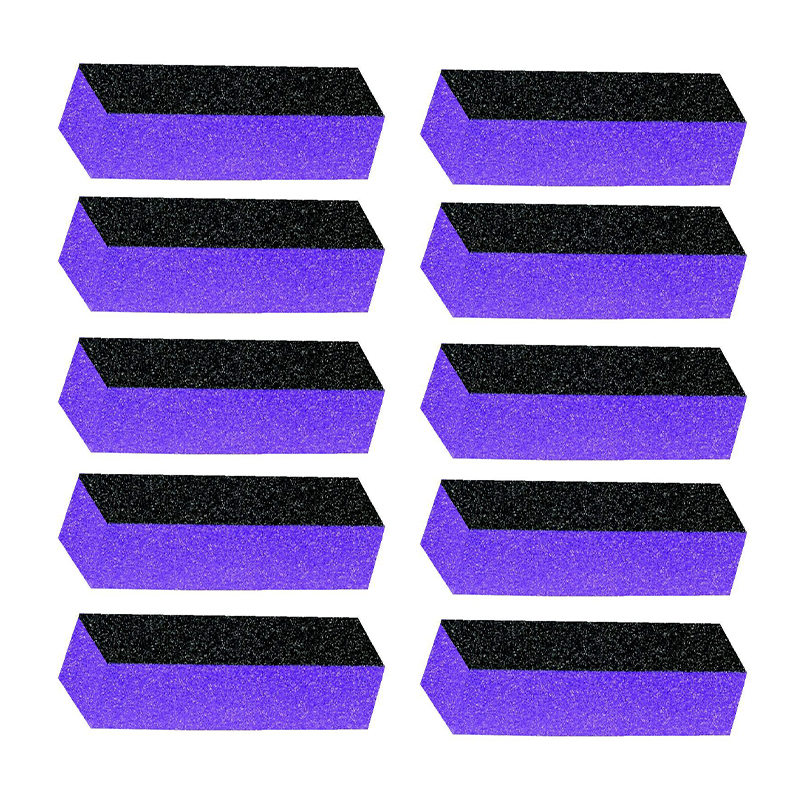 Polierblock violett 10 St. – Professioneller Nagelpolierblock