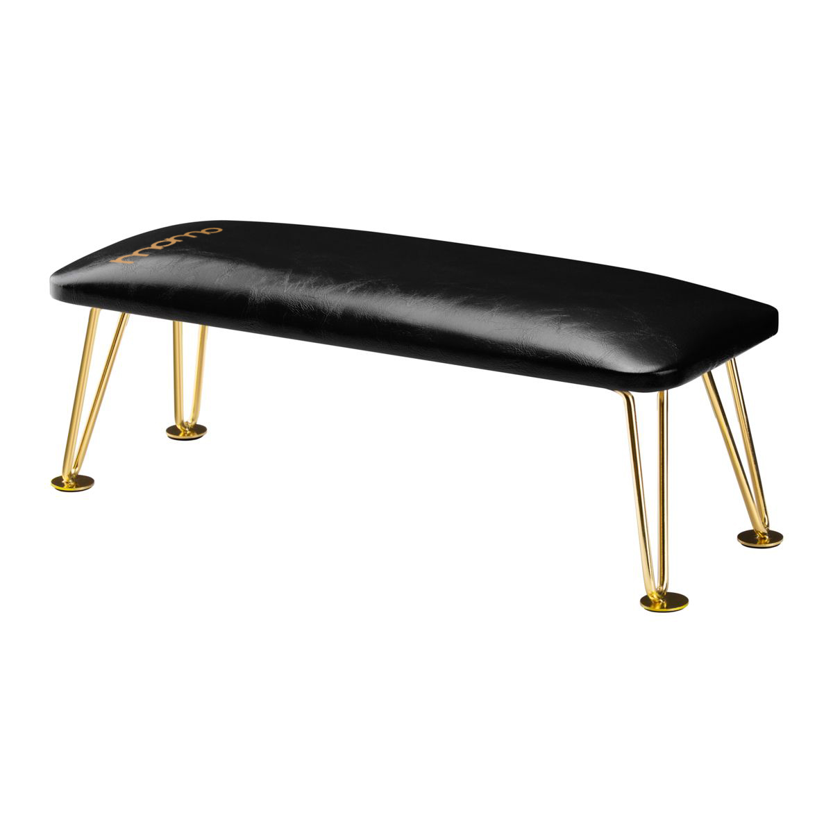 6M Maniküre Handballenauflage Gold Schwarz – Profi