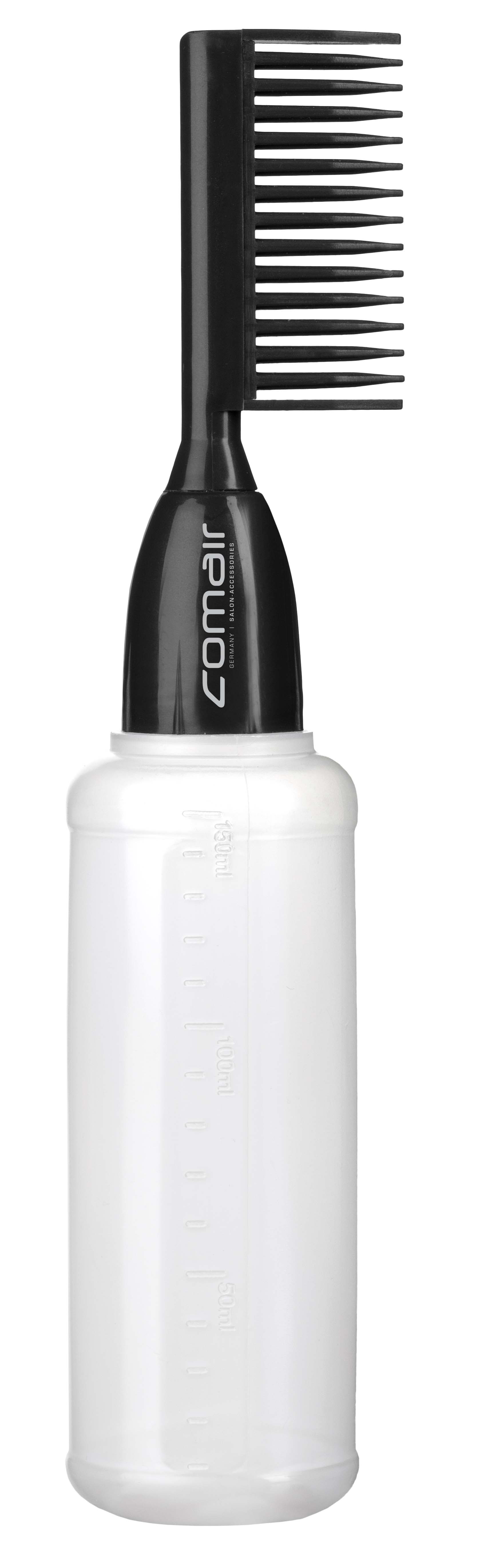 Auftrageflasche Transparent 150Ml Schwarz Friseur 01