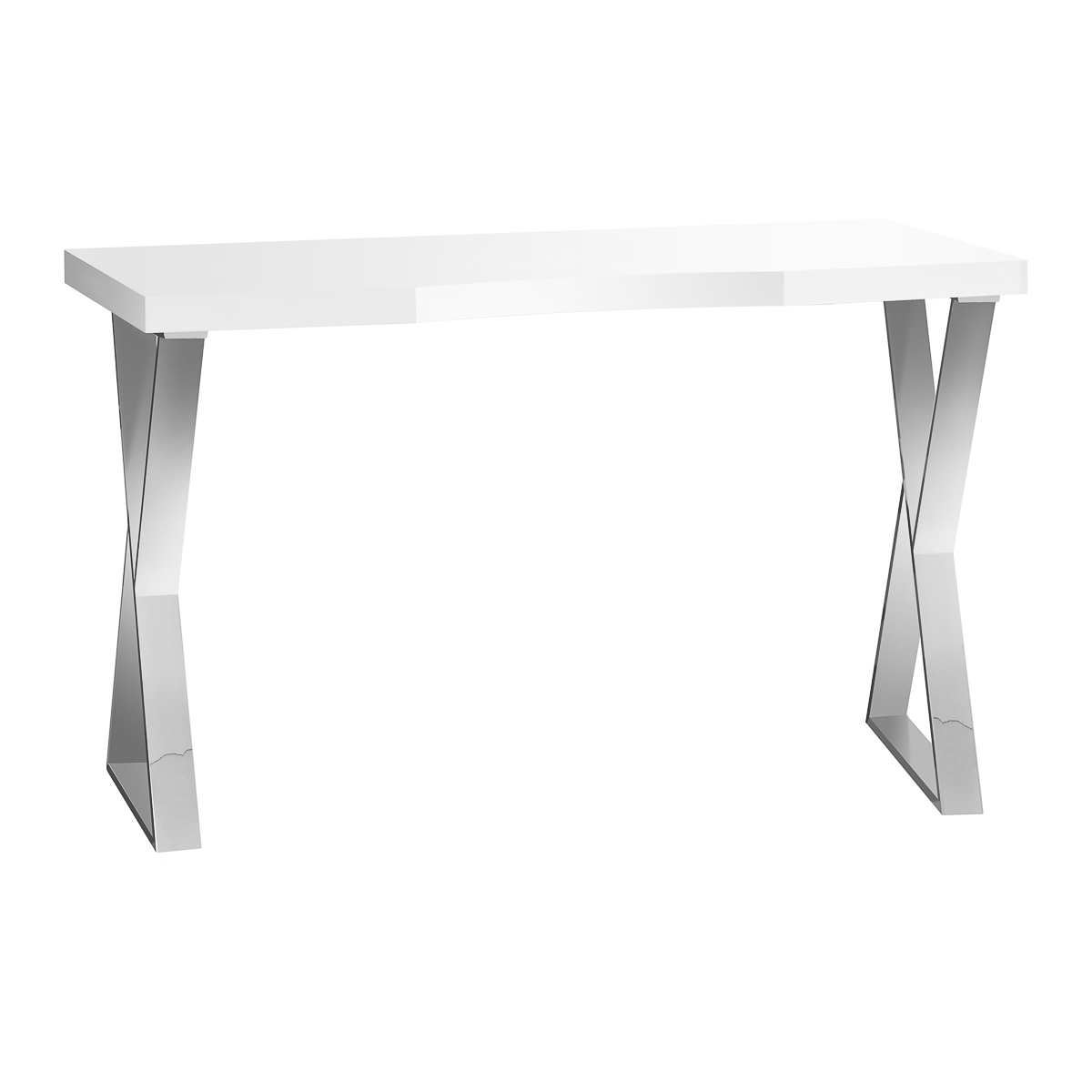 Momo 04-SL Kosmetiktisch Weiß Hochglanz – Elegantes Design