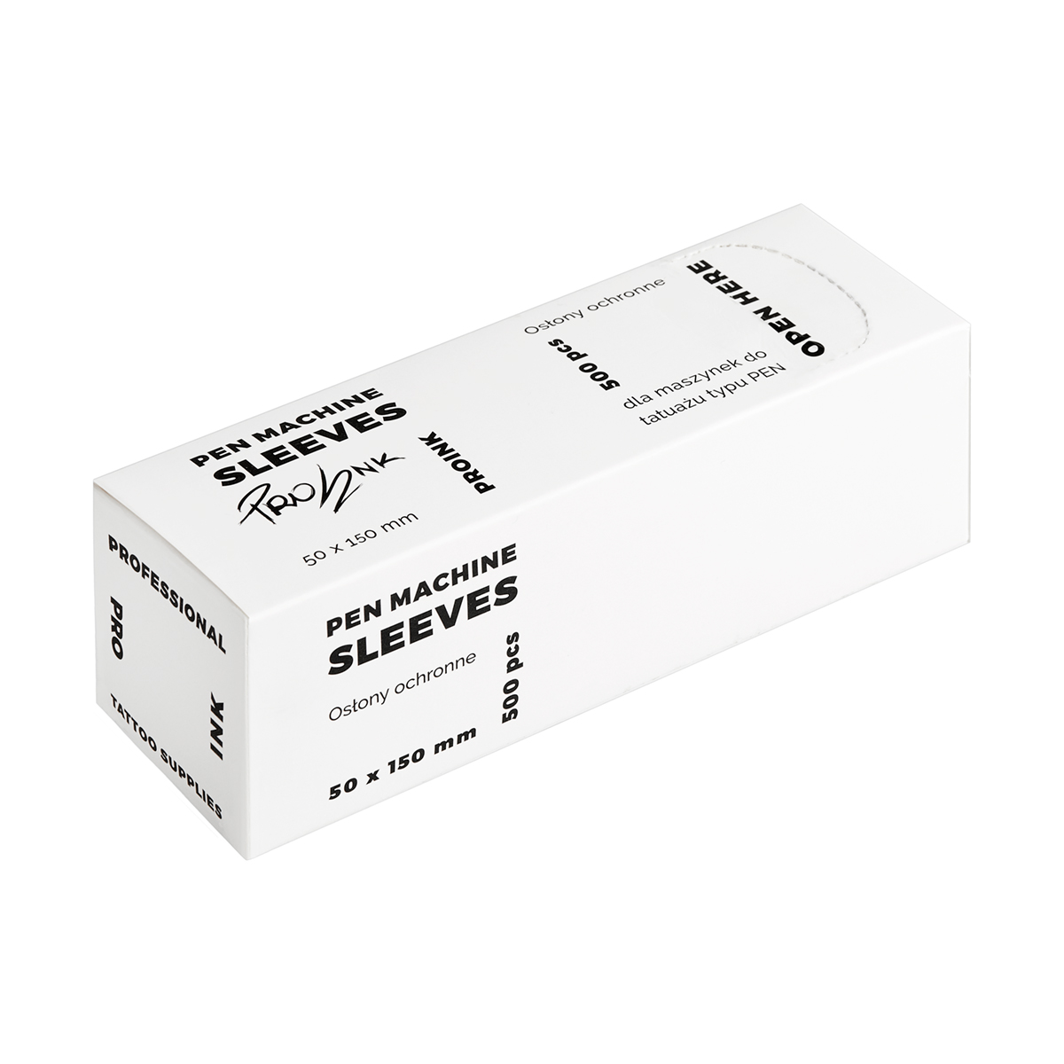 PRO INK Pen Machine Folie 500er Pack – Schutzfolie