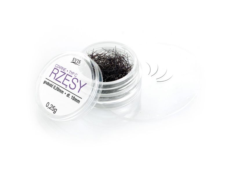 Syis Wimpern C 0,20x10mm - Professionelle Wimpernverlängerung