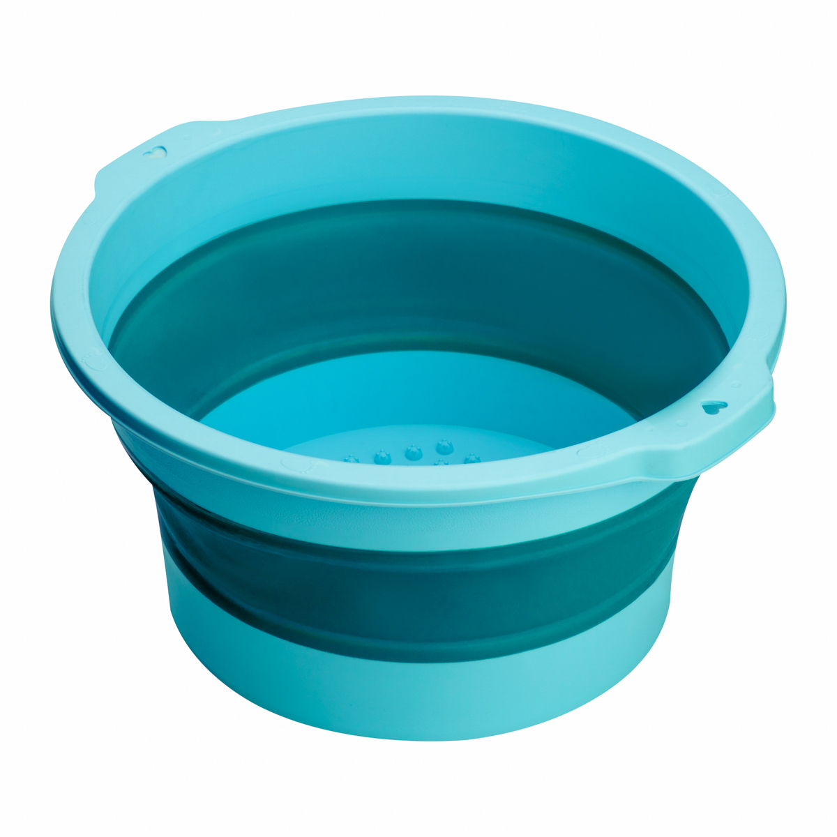Pedikürschüssel Klappbar Blau - Platzsparend & Robust