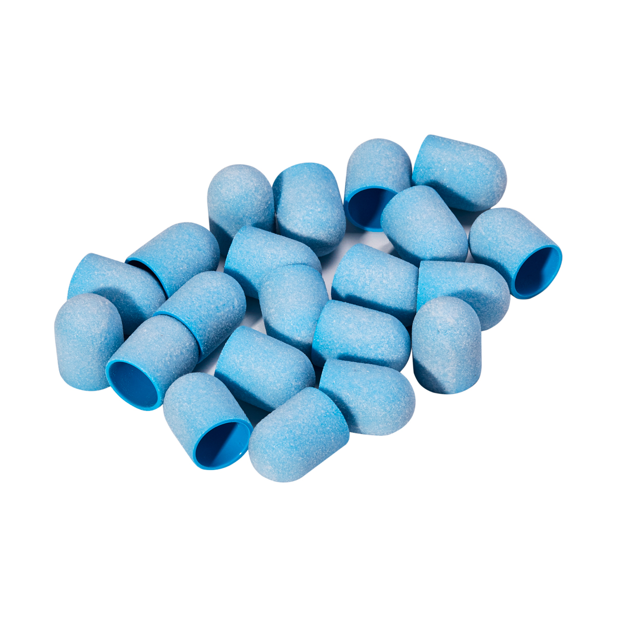 Exo Schleifkappe blau 13mm 220er Körnung Hartkappe