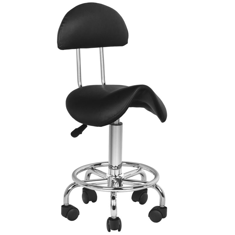 Kosmetikhocker schwarz 6001 – Friseur & Kosmetik Arbeitshocker