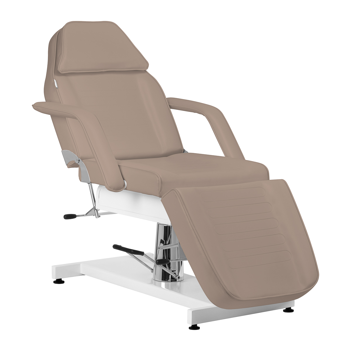 Sillon Hydraulischer Kosmetikstuhl Modern Brown - Premium Friseurstuhl mit Hydraulik