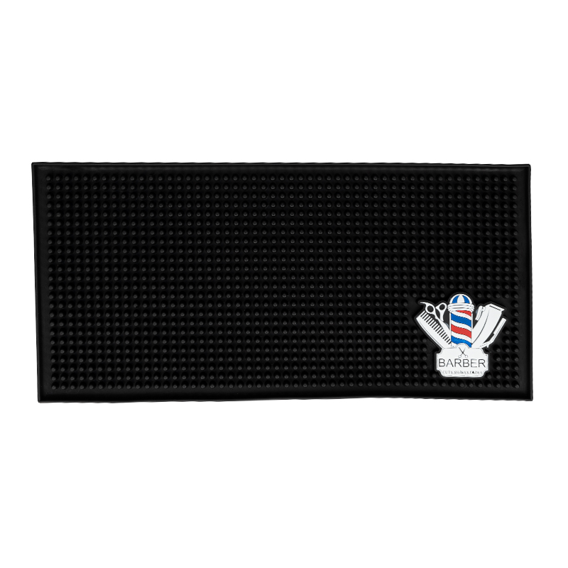 Barbiermatte klein 30x15cm Antirutsch-Schutzmatte