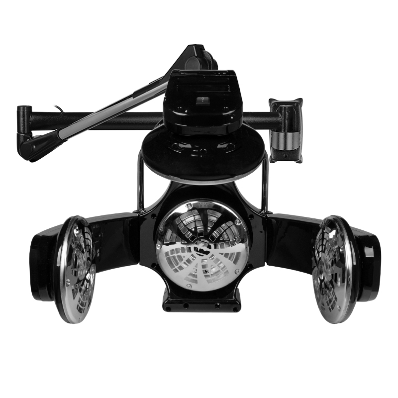 Gabbiano Infrarothaube Trockenhaube mit Wandarm 868a schwarz