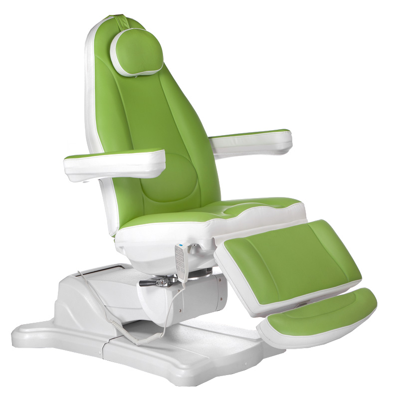 Premium Kosmetikliege Emerald Pro - Elektrisch höhenverstellbar, grün