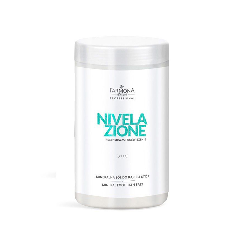 Farmona Mineralisches Fußbadesalz 1250g - Intensive Fußpflege mit Nivellierungseffekt