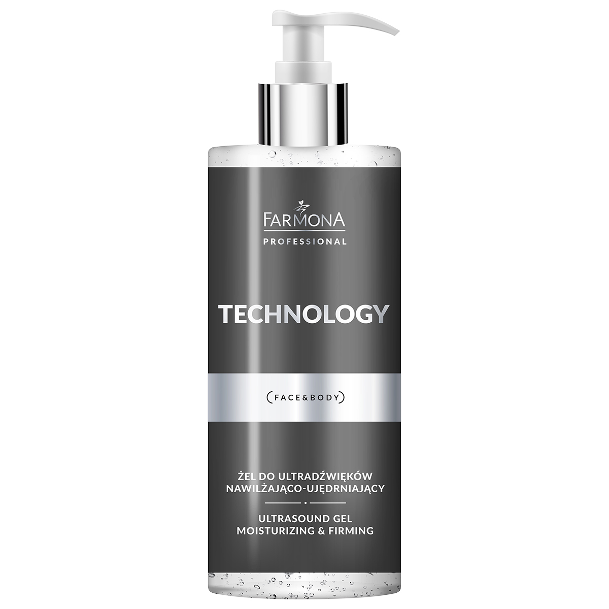 FARMONA TECHNOLOGY Feuchtigkeitsgel straffend Ultraschall 500 ml Professionell