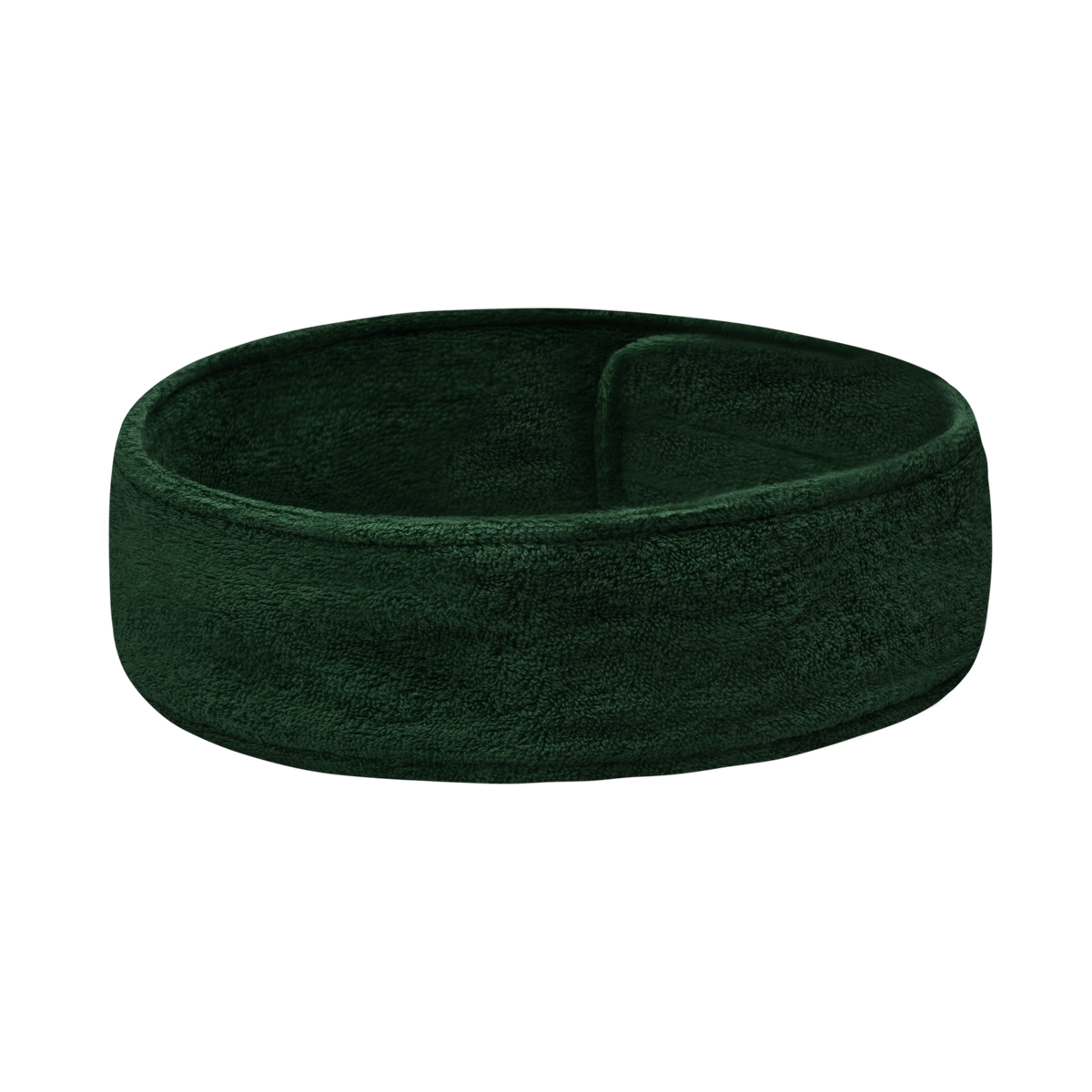 Kosmetikband Frottee Flasche Grün – Stirnband