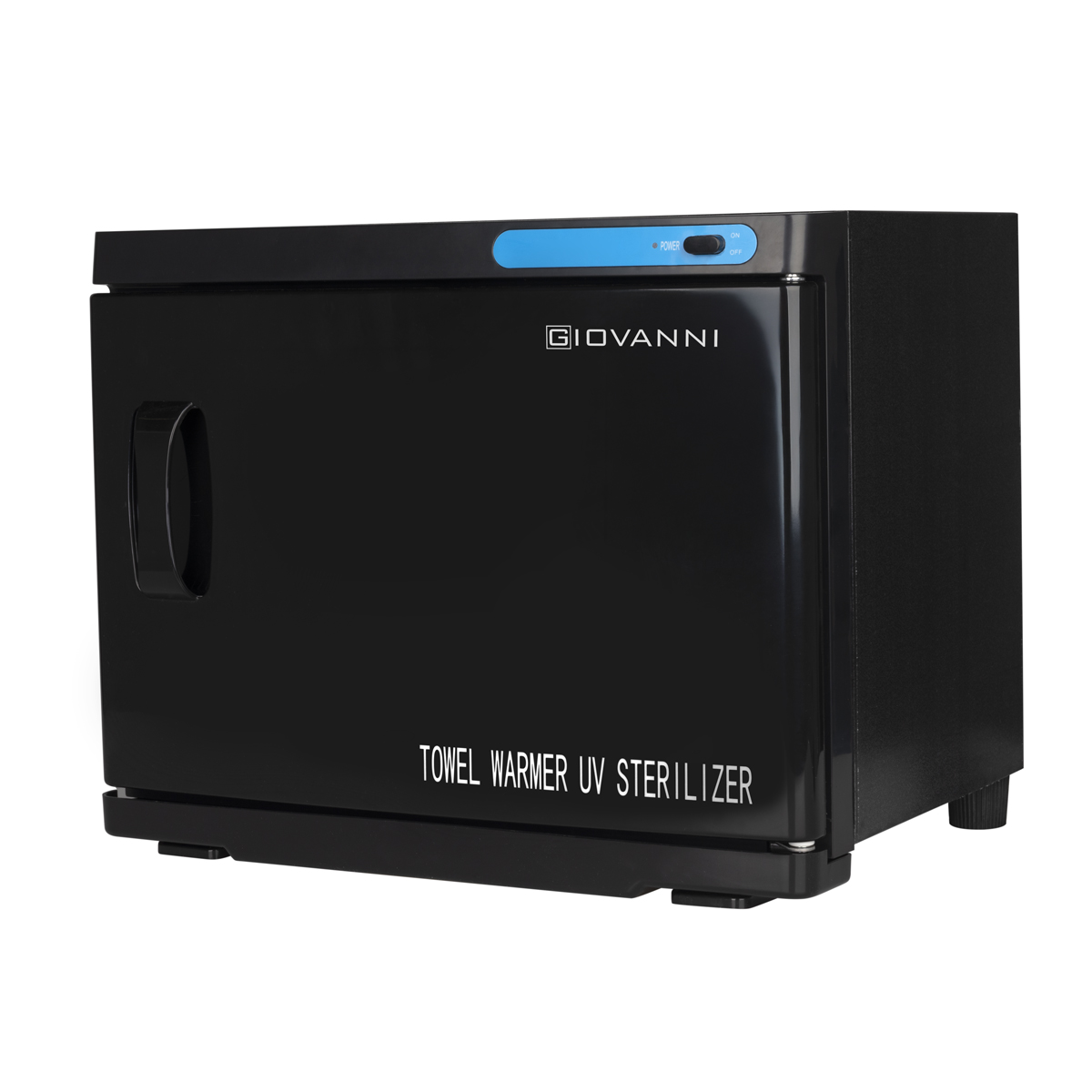 Handtuchwärmer mit UVC-Sterilisator 23L schwarz – UV-Desinfektion