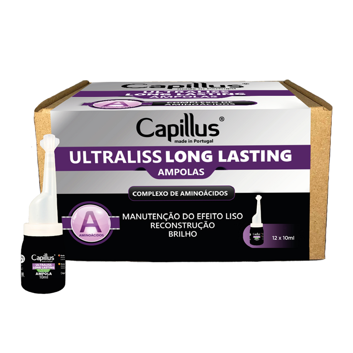 Capillus Ultraliss Forte Ampullen 10 ml – Haarserum Set