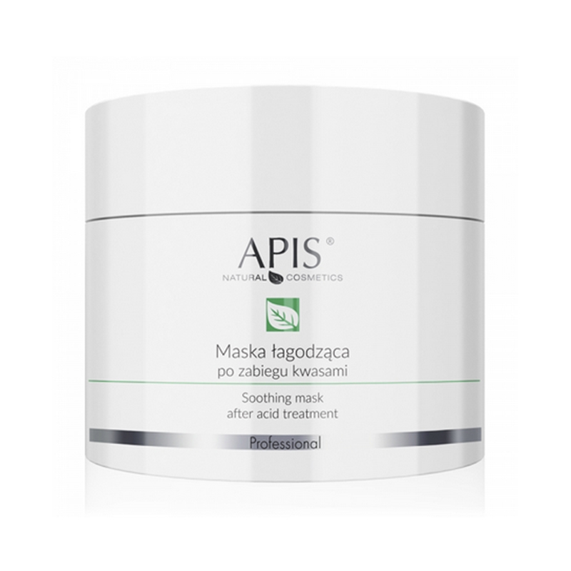 APIS Beruhigende Säure-Ausgleich Maske 200ml - Intensive Hautberuhigung nach Säurebehandlung
