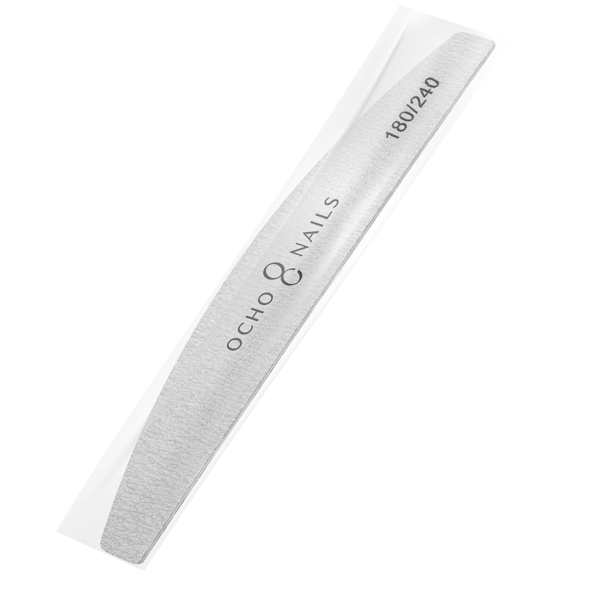 Ocho Nails Nagelfeile 180/240 Halbmond – Profi