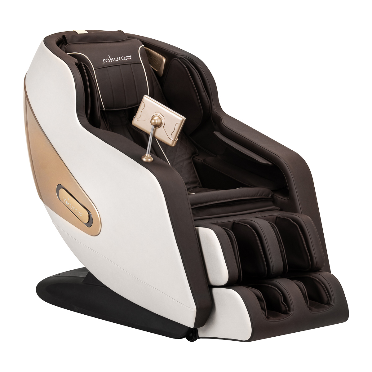 Sakura Massagesessel Comfort Plus 806 Braun - Professionelle Entspannung für Friseur & Kosmetik